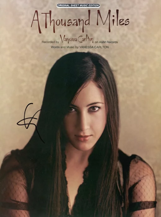 Vanessa Carlton autograph