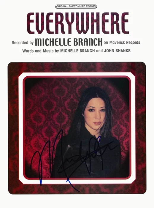 Michelle Branch autograph