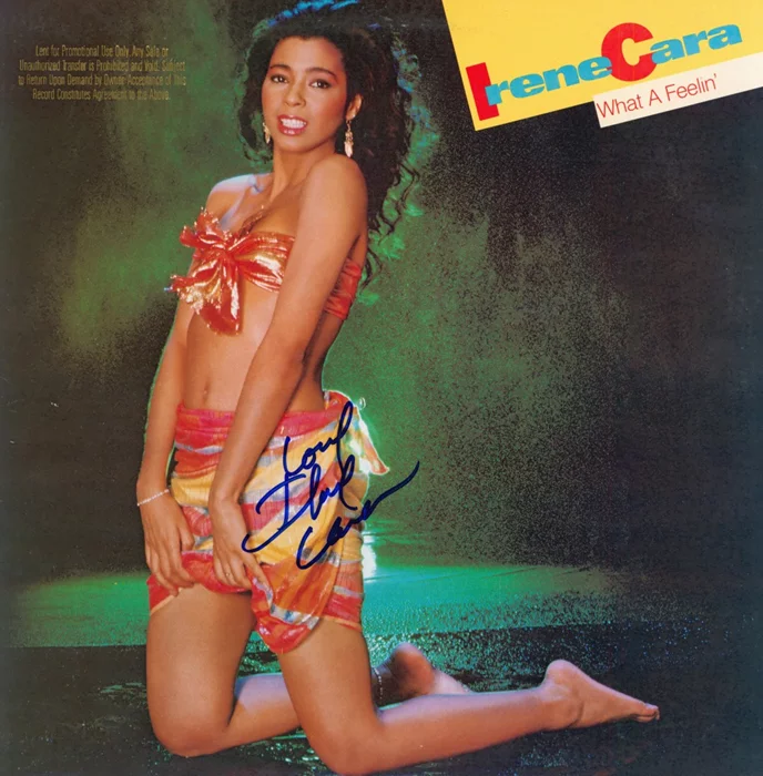 Irene Cara autograph