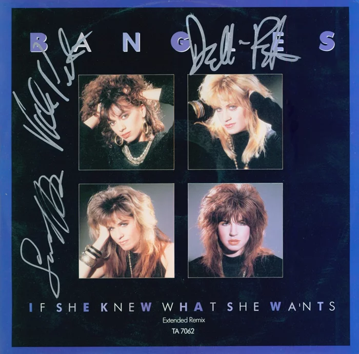 The Bangles autograph