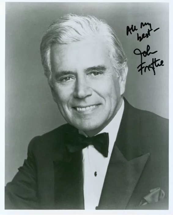 John Forsythe autograph