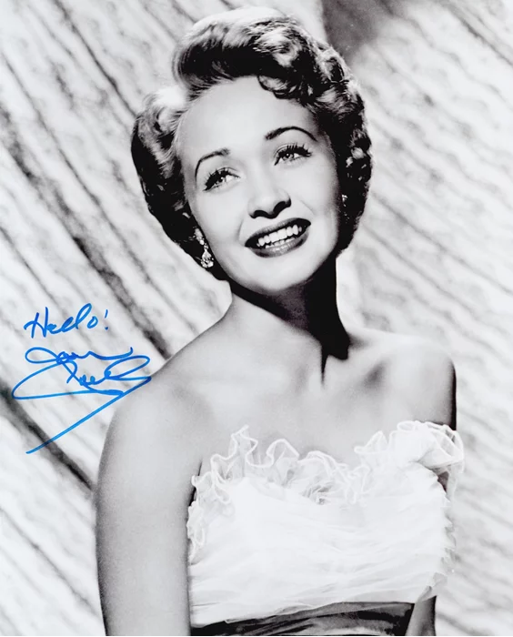 Jane Powell autograph