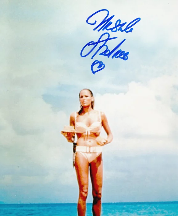 Ursula Andress autograph
