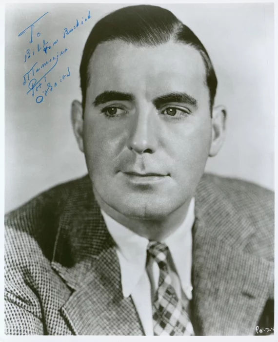 Pat O'Brien autograph