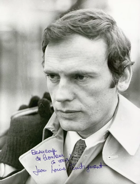 Jean-Louis Trintignant autograph