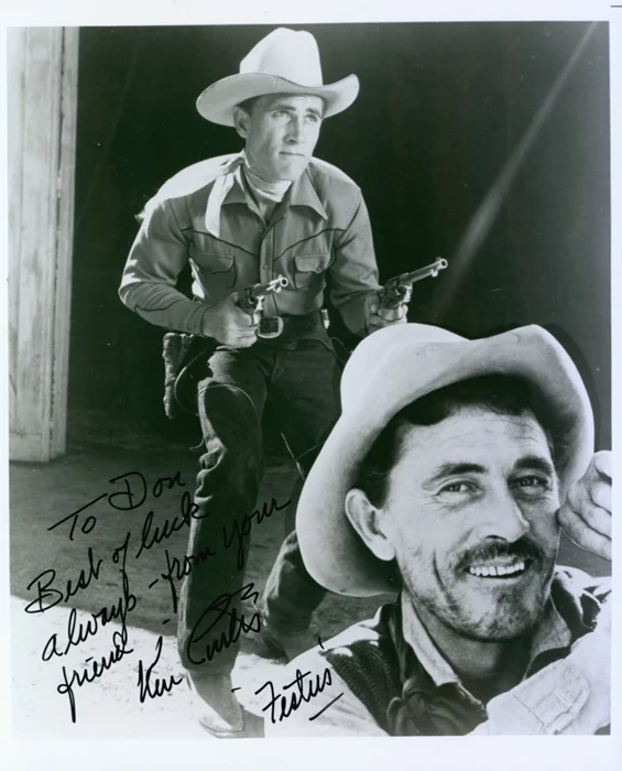 Ken Curtis autograph