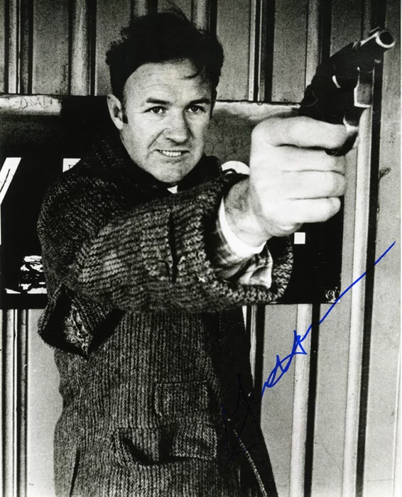 Gene Hackman autograph
