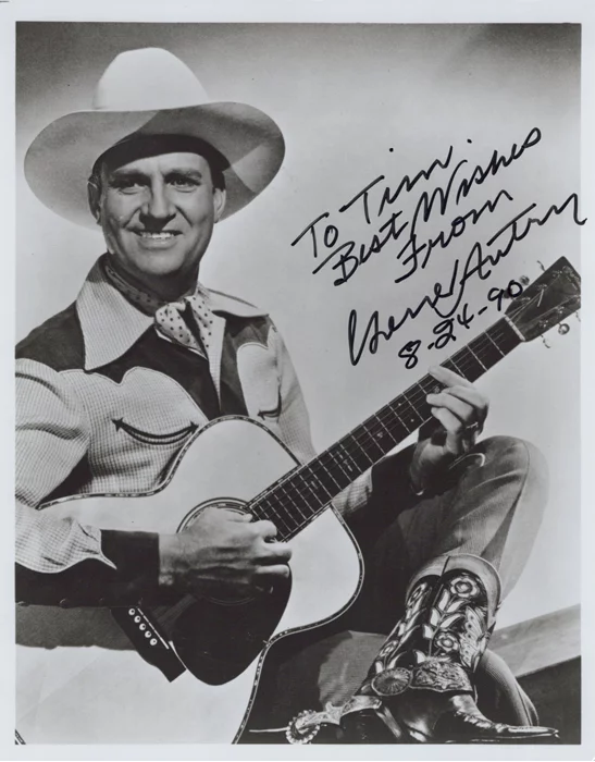 Gene Autry autograph