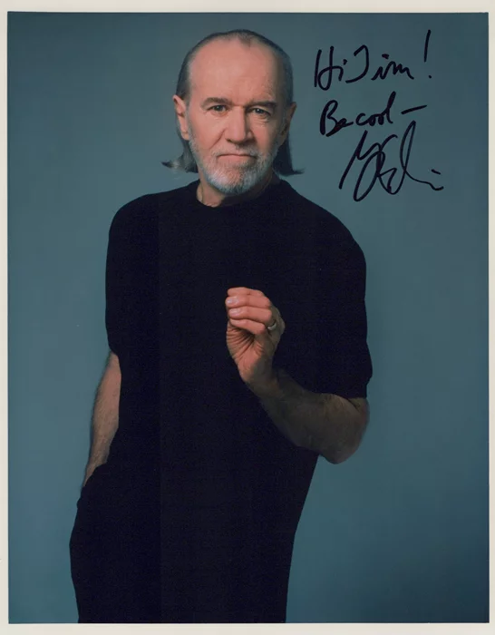 George Carlin autograph