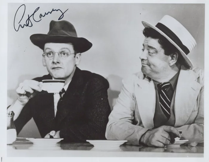 Art Carney autograph