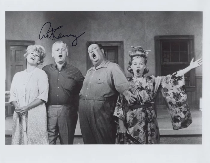 Art Carney autograph