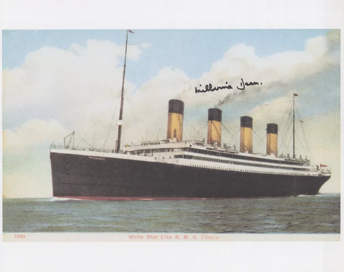 Millvina Dean autograph