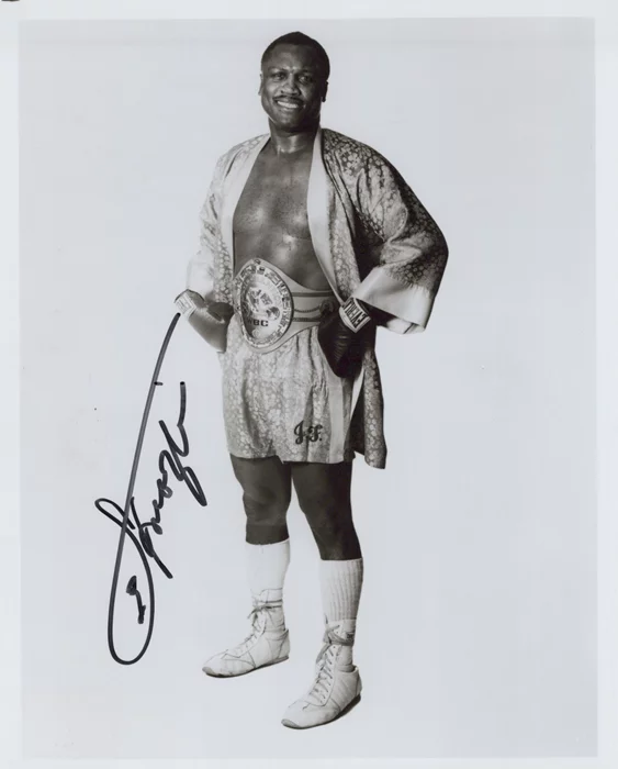 Joe Frazier autograph