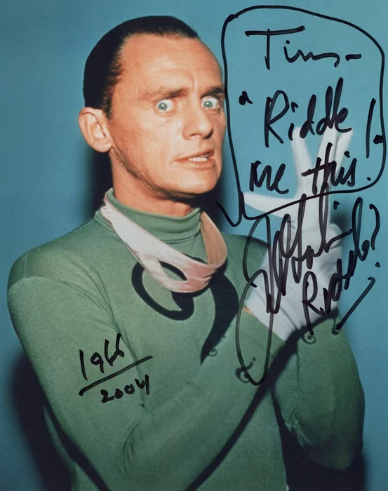 Frank Gorshin autograph