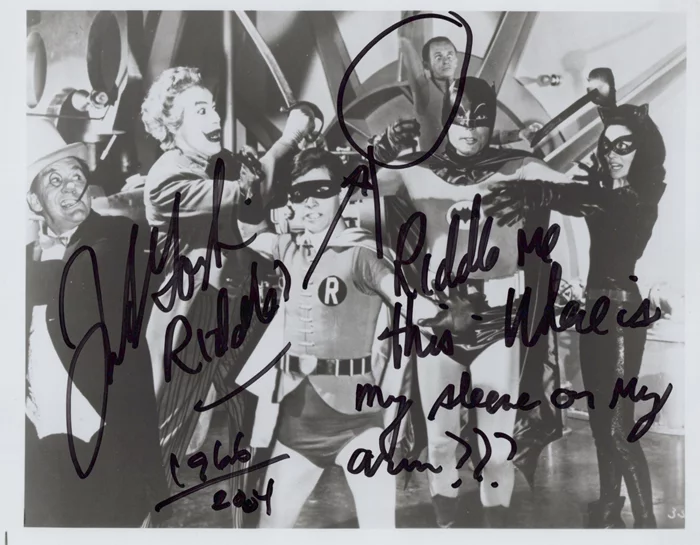 Frank Gorshin autograph