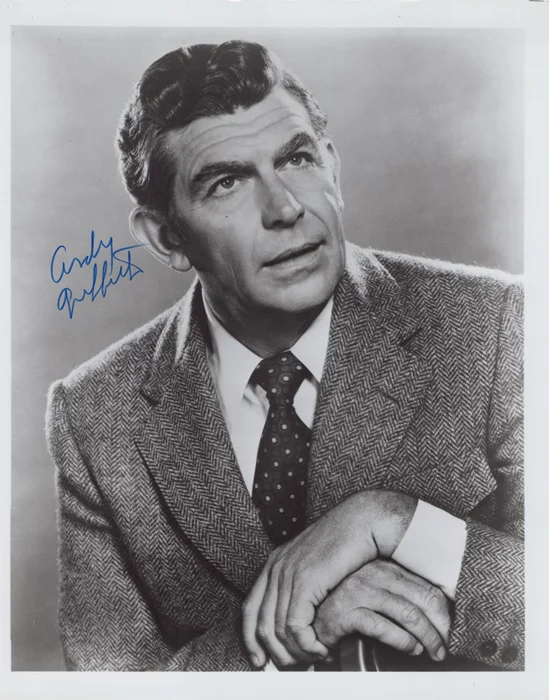 Andy Griffith autograph
