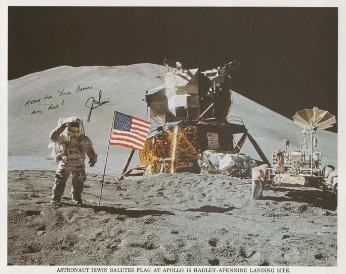 James Irwin autograph