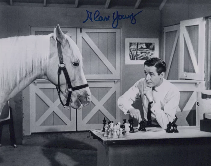 Alan Young autograph