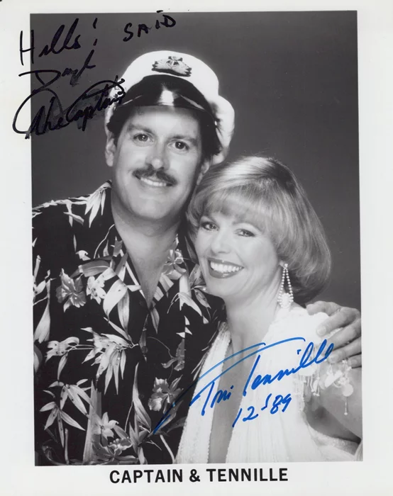 Captain and Tennille autograph