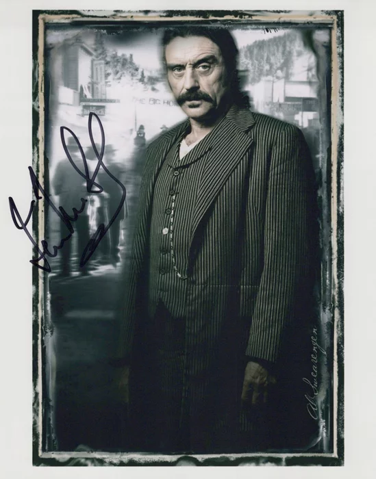 Ian McShane autograph