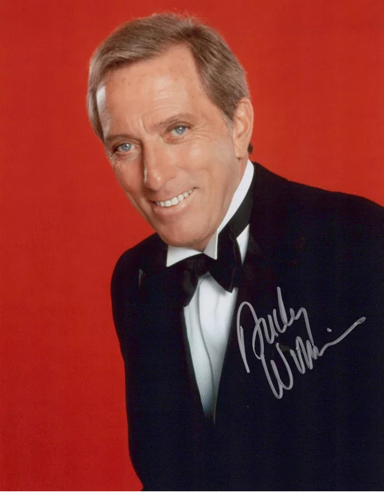 Andy Williams autograph