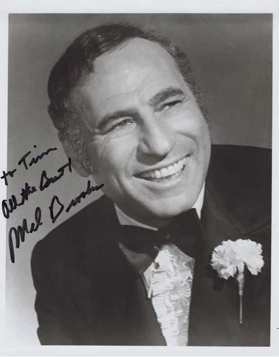 Mel Brooks autograph