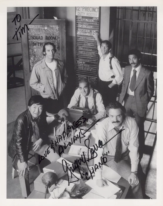 Gregory Sierra autograph