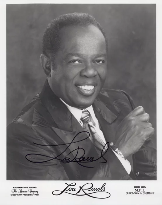 Lou Rawls autograph
