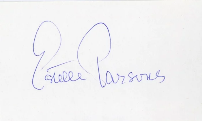 Estelle Parsons autograph