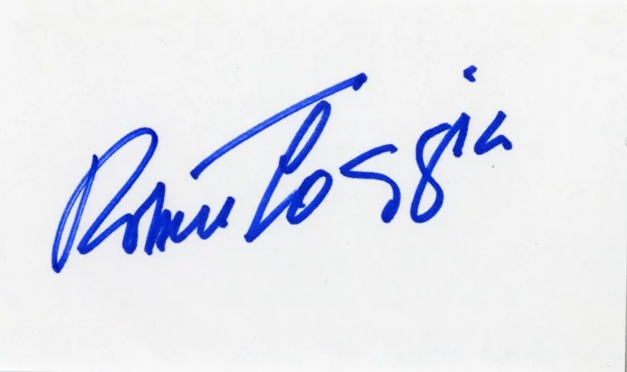 Robert Loggia autograph