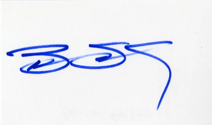 Bill Goldberg autograph