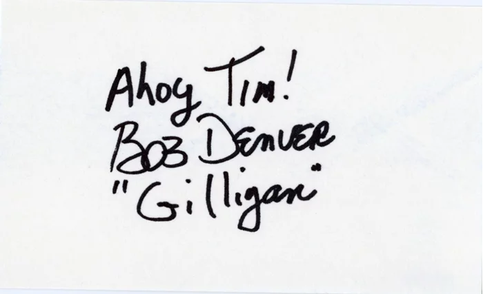 Bob Denver autograph