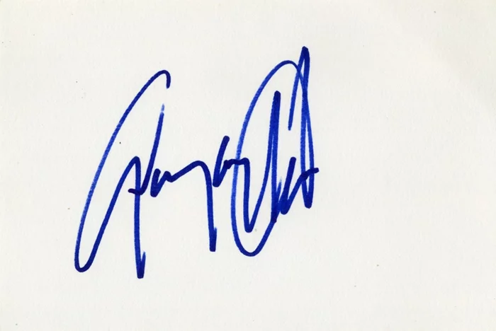 Gregory Hines autograph