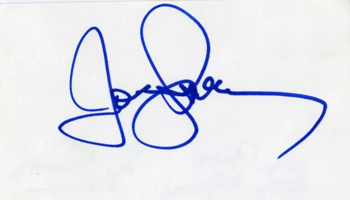 John Stamos autograph