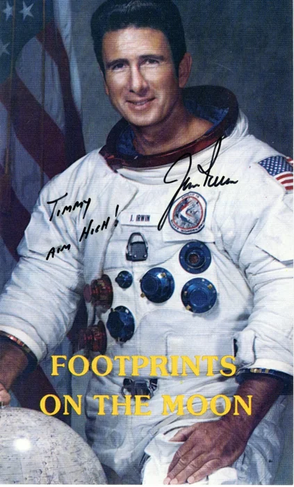 James Irwin autograph