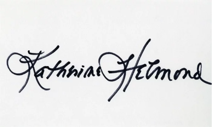 Katherine Helmond autograph