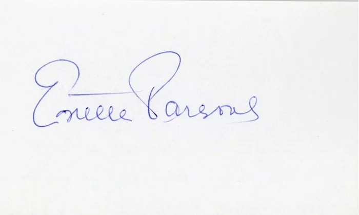 Estelle Parsons autograph