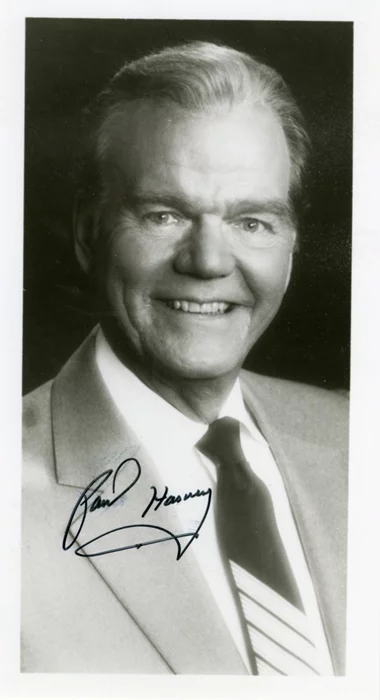 Paul Harvey autograph