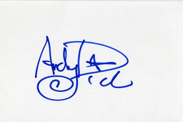 Andy Dick autograph
