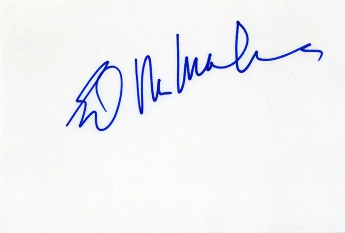 Ed McMahon autograph
