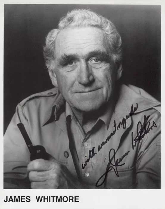 James Whitmore autograph