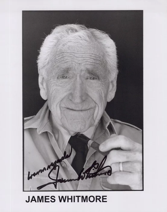 James Whitmore autograph