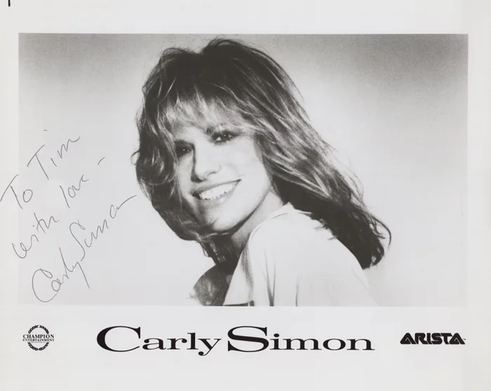 Carly Simon autograph