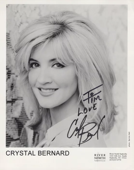Crystal Bernard autograph