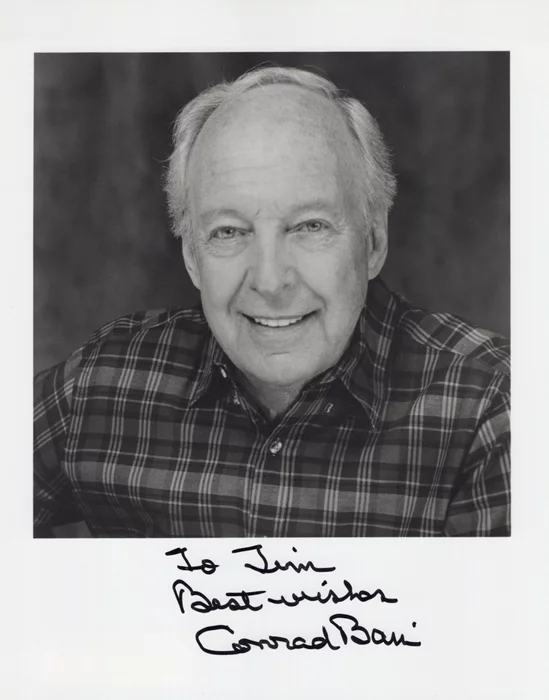 Conrad Bain autograph