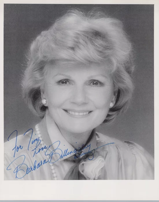 Barbara Billingsley autograph