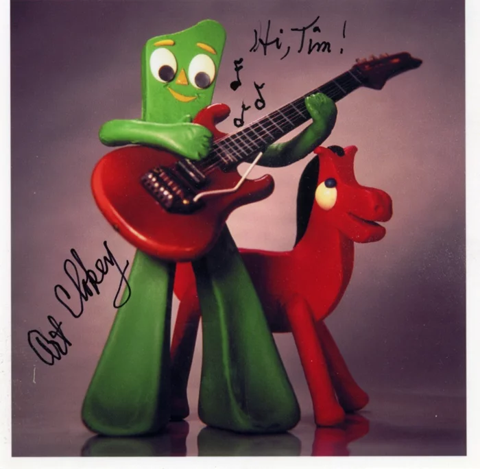 Art Clokey autograph