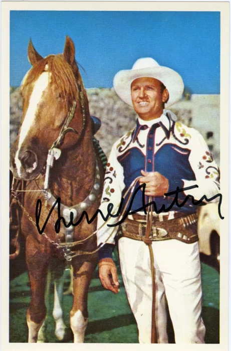 Gene Autry autograph