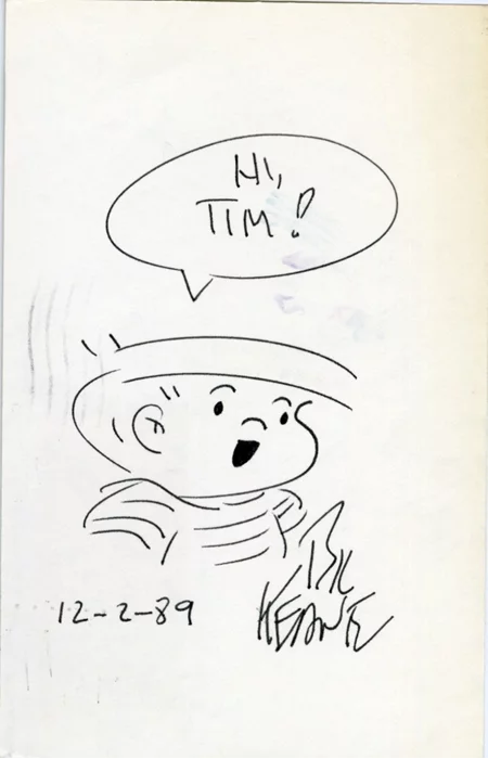 Bil Keane autograph