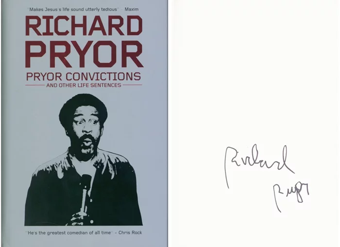 Richard Pryor autograph